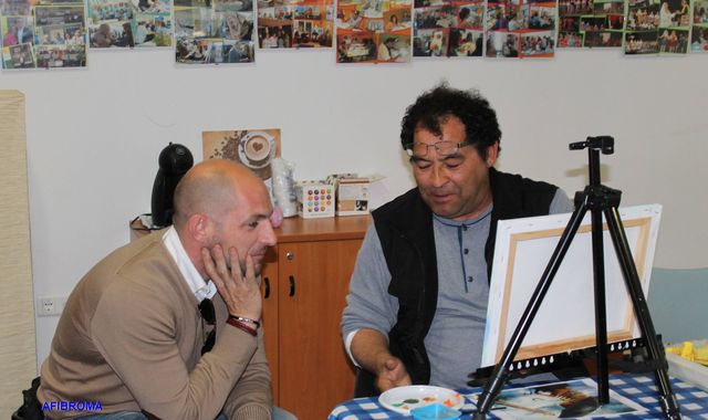 Visita de Raul y Genma