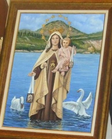 Cartel Feria en Honor a la Virgen del Carmen 2013